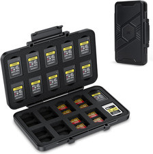  Large Capacity 60 Slots Memory Card Case for 20 SD and 40 For For 20x CFE A 40