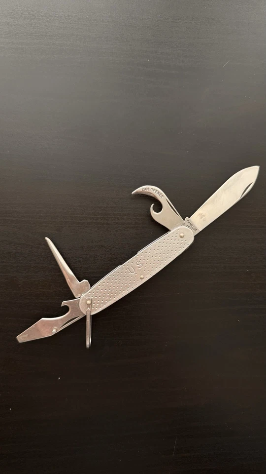 Demo Knife MIL-K-818 Folding Knife Stainless Steel Blade - image 3 of 4