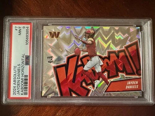2024 Panini Absolute - Kaboom! Horizontal Jayden Daniels #7 (RC) PSA 9