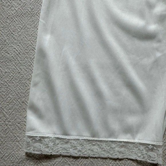 VTG 70s Henson Kickernick Women Ivory White Lace Trim Petti Pants XS - Image 3 of 4