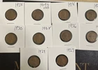 wheat penny lot 1909+ Various Year Wheat Pennie’s 10 Selling Of My Collection