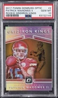 PANINI DONRUSS OPTIC ROOKIE GRIDIRON KINGS PATRICK MAHOMES II ROOKIE RC PSA 10