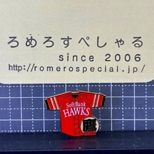 Softbank Hawks Baseball Pins Uniform Hawk Badge Used 2010 Collection FFB