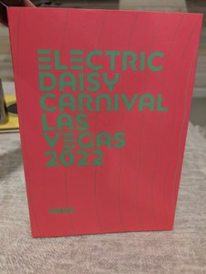 EDC Electric Daisy Carnival Las Vegas 2022 Collector Box Set Memorabilia NO TIX