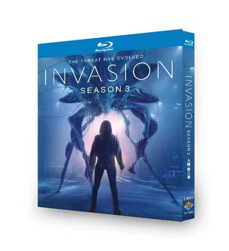 Invasion Season 3 (2025) 2-Disc All Region New Sealed Box Set In Stock