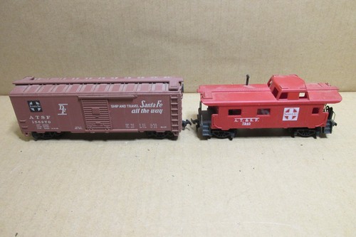 ESCALA HO BACHMANN A.T.S.F. #156270 CAJA COCHE con #7240 A.T.S.F. CABOOSE | Condition: Used