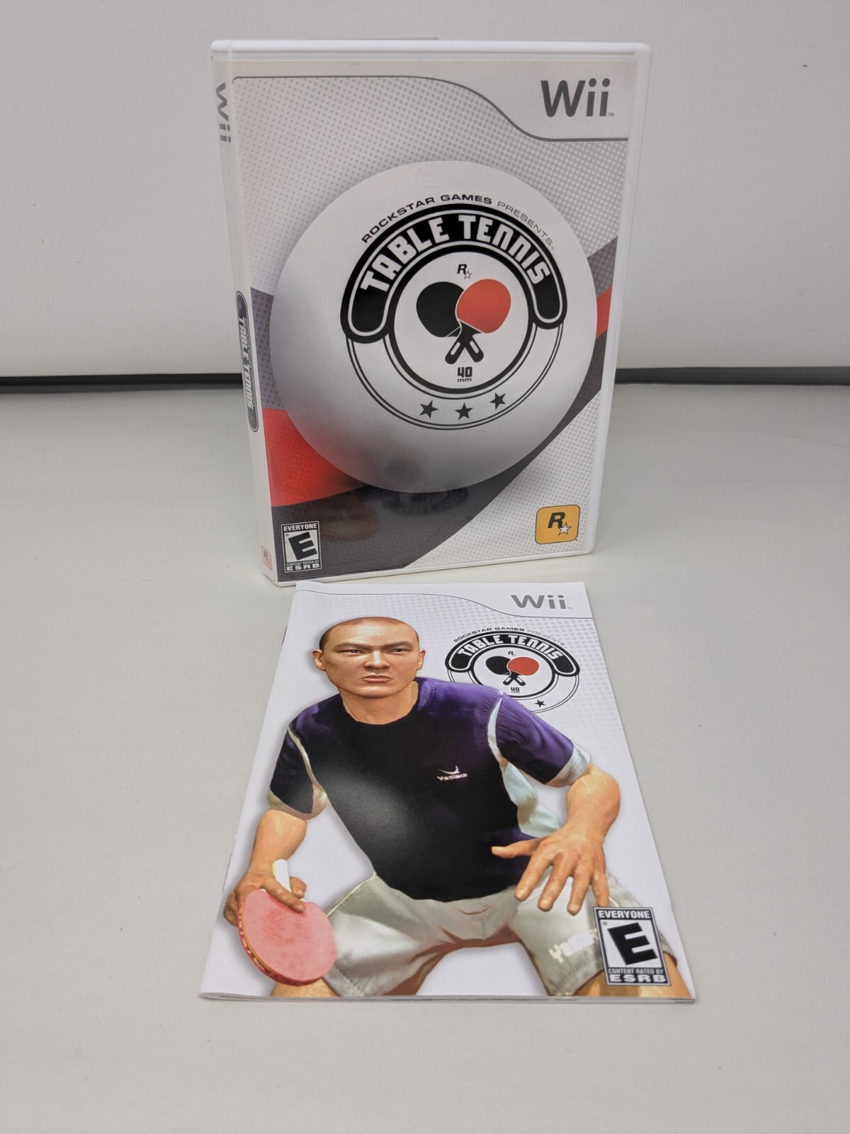 Rockstar Games Presents Table Tennis (Wii) - Complete CIB, TESTED AND WORKING