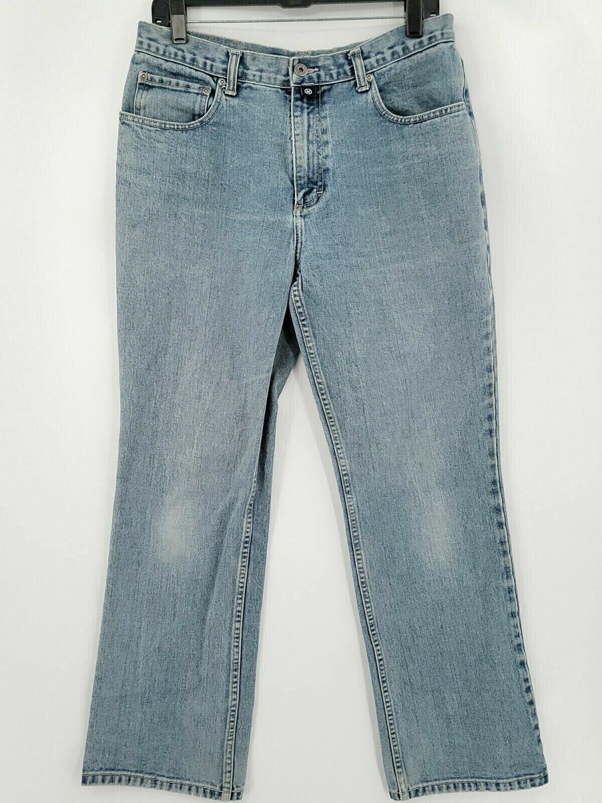 S Distressed 5 Pocket Bootcut With Logo Denim Jeans