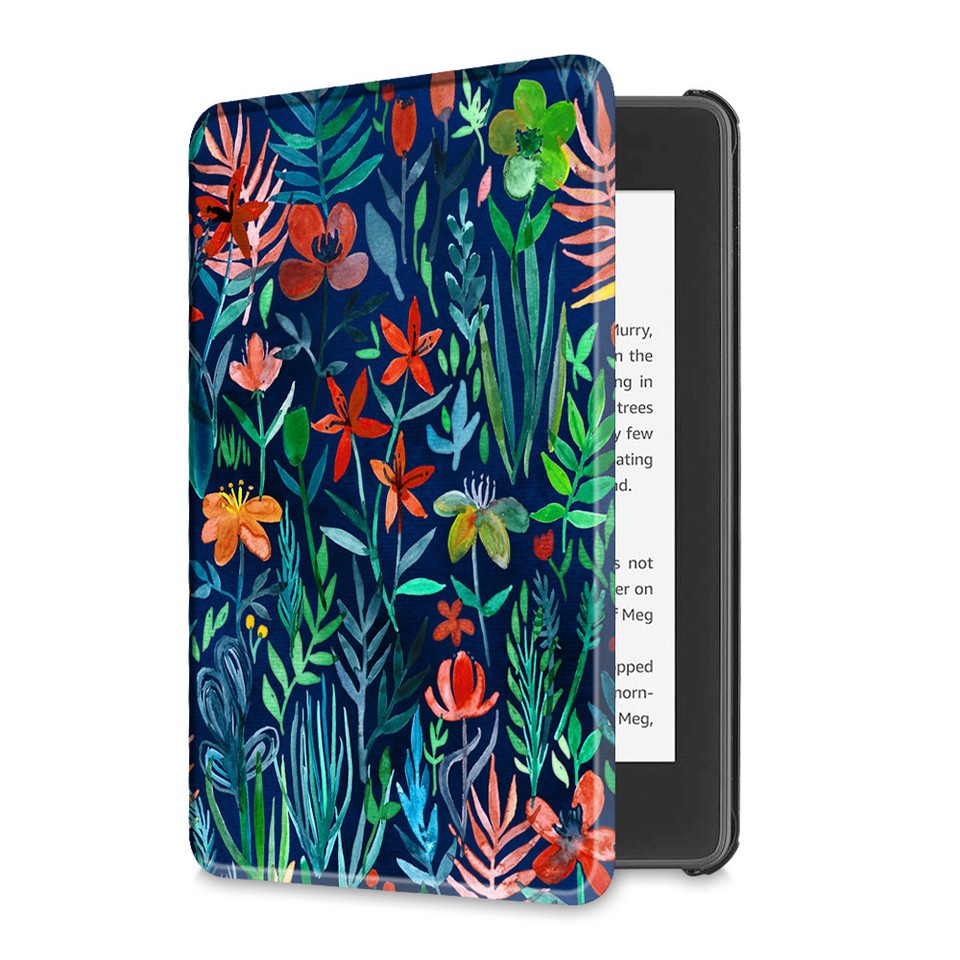 For Amazon Kindle Paperwhite 10th Gen 2018 Leather Case Cover Auto ...