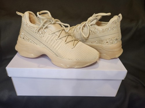 NEU Madden Girl schimmernde Damen Strass Turnschuhe Größe 7 - Bild 2 von 4