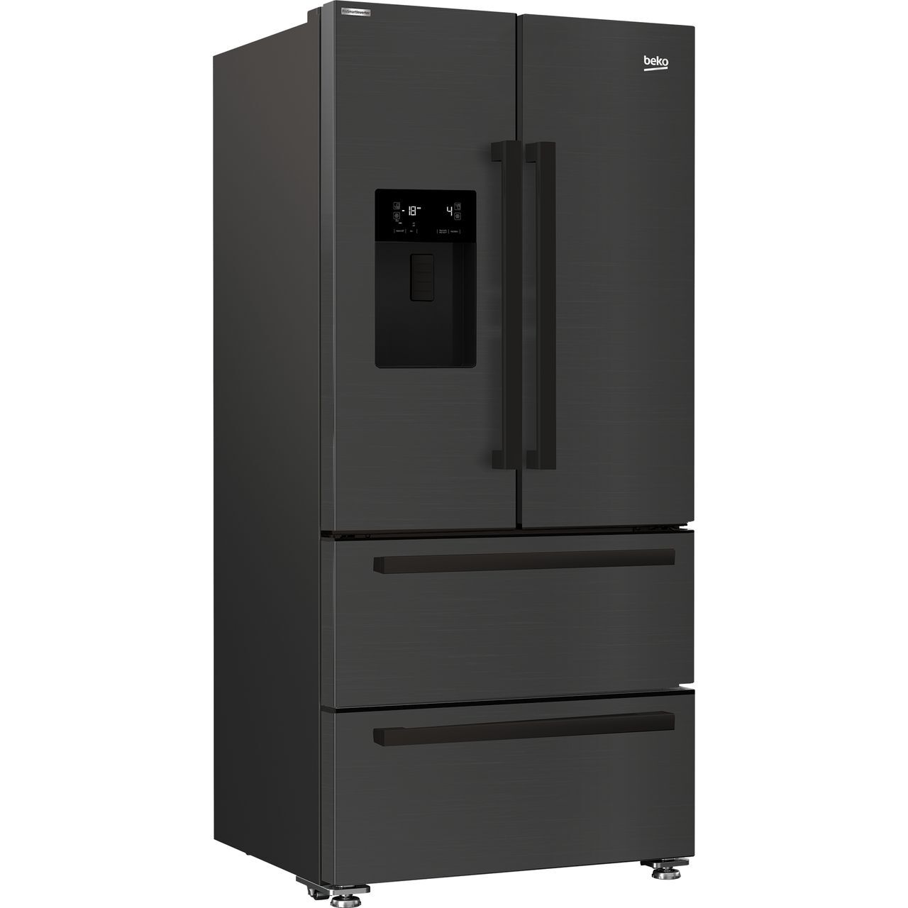 Beko GNE460520DVPZ HarvestFresh™ 84cm Frost Free American Fridge