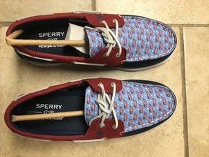 boys navy boat shoes