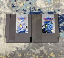 Top Gun + Second Mission Lot of 2 (Nintendo NES, 1987) *TESTED* 1 & 2