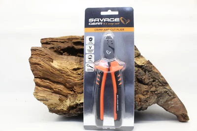 Savage Gear MP Crimp and Cut Alicates de manguito aplastante Pesca depredadora NUEVO