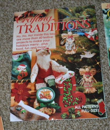 Lot of 3 crafting traditions magazine Sept/Oct, Nov/Dec. & July/Aug. 1995 - Picture 2 of 7
