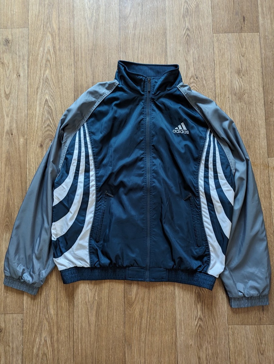 Vintage Adidas 90s Track Jacket Zip Size L | eBay