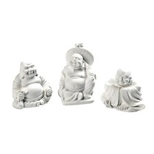 Buddha Plaster 3 Pieces