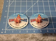 PROMO LOT OF 2 LIKE MIKE LIL BOW WOW PINBACK PIN SHIRT COAT PINS