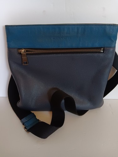 Coach Cross Body Unisexe Nav Bleu Vintage - Photo 1 sur 8