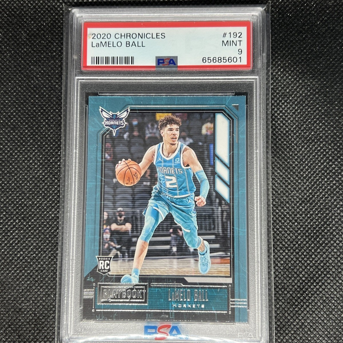 2020 Panini Chronicles LAMELO BALL RC #192 PSA 9 MINT ROOKIE