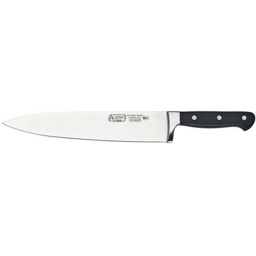 Winco Acero Besteck – Deutscher Karbonstahl, POM-Griff, Spülmaschinenfest, 20,3 Cm Klinge
