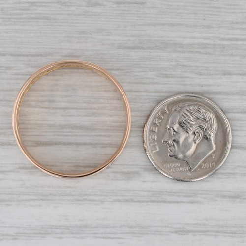 Antique Scottish Rite 14th Degree Ring 14k Rose Gold Band Masonic Size 12 - Picture 10 of 12