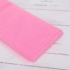 Threadart Premium Soft Tulle Fabric Bolt - 20 Yards by 54" Wide - Pink