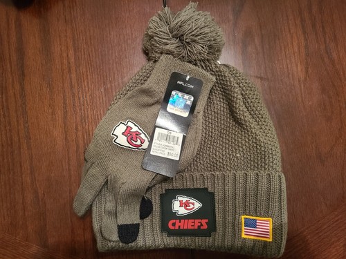 NFL Beanie Winter Hat And Gloves 