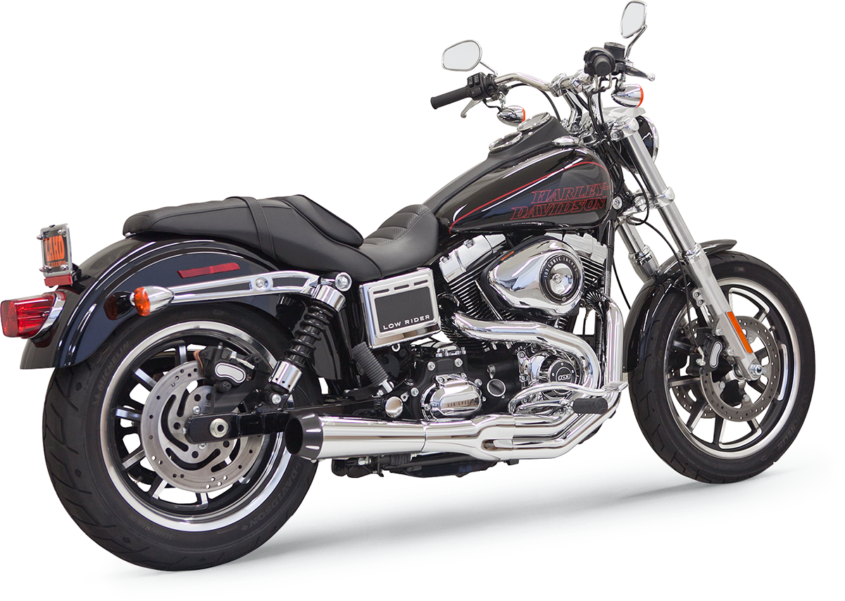 Bassani Mega Power Exhaust Chrome 91+ Harley Dyna FXD/FXDWG Mid