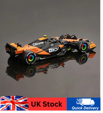 Bburago 1:43 F1 Miami GP McLaren MCL39 / MCL36 #4 Lando Norris Model Car IN BOX