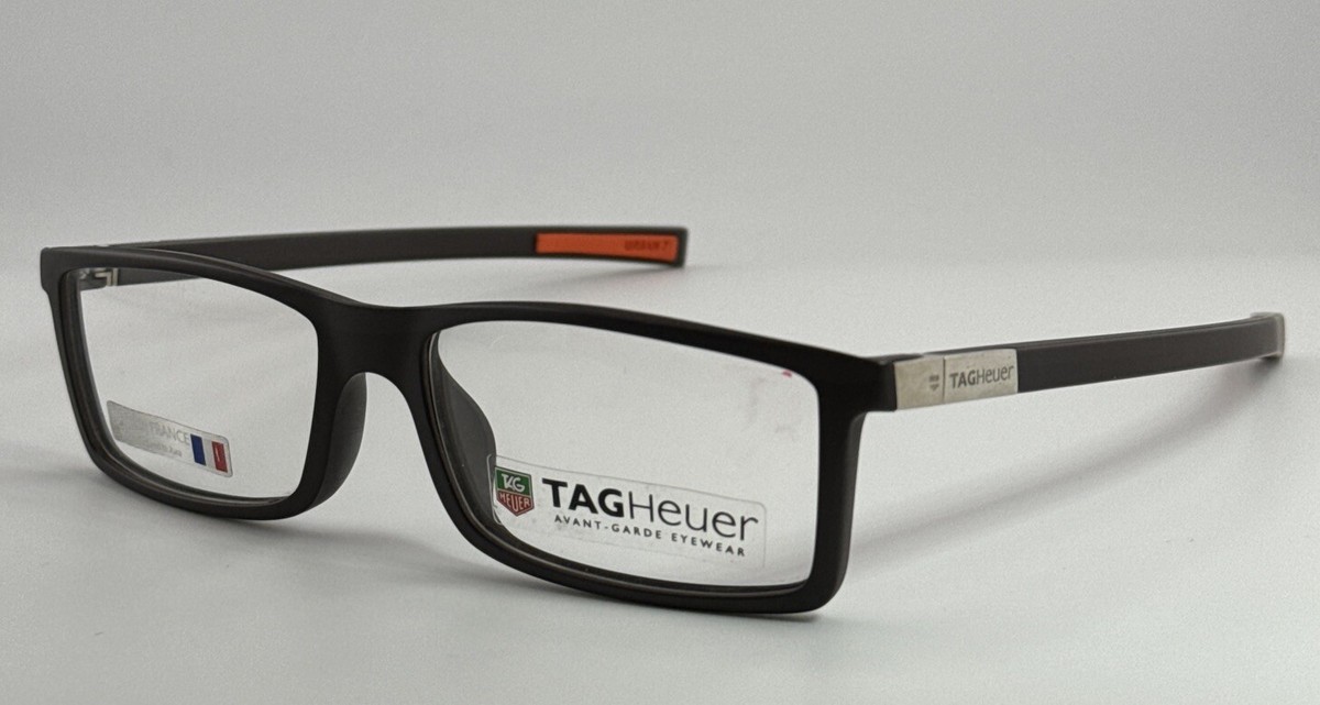 Authentic Tag Heuer TH 0512 Full Rim Brown Orange Urban 7 Frame