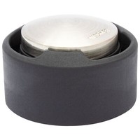 Wagner Design-Boden-TüRstopper Screw Or Glue Ø 52 X 30 Mm Metall Edelstahloptik