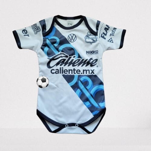 Club Puebla baby one piece White jersey bebe clothes
