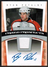 2006-07 HOT PROSPECTS RYAN POTULNY #125 RC PATCH AUTO #/599 (ref 1308)