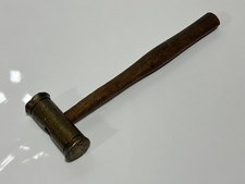 Snap-on Tools Usa Bh24 Brass Hammer - Double Sided - Wood Hickory Handle Snap-on Tools Usa Bh24 Brass Hammer - Double Sided - Wood Hickory Handle