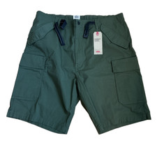 Levi  s Two Horse Brand Olive Green Carrier Cargo Shorts 574180001 Men Sz 42 NEW