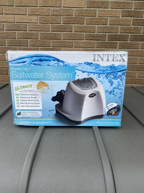 chlorinator salzwassersystem krystal clear intex 26664