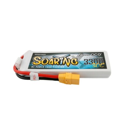 Gens ace 3300mAh Soaring 11,1V 30C 3S1P Lipo Akku mit XT90 Stecker