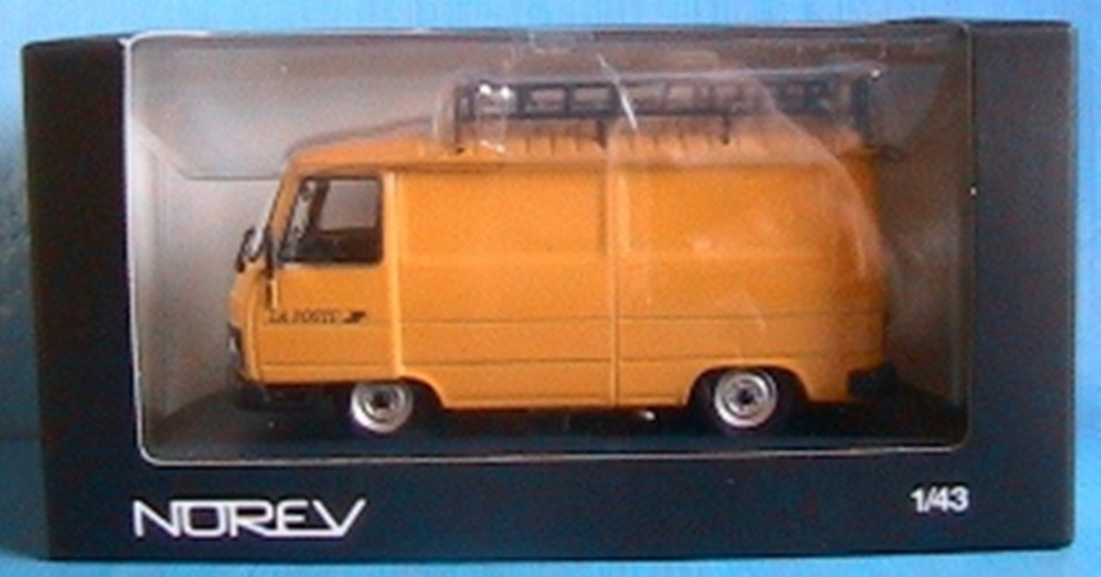 Peugeot J9 La Poste Norev 472104 fourgon jaune 1987 voiture miniature 1/43