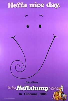 Pooh's Heffalump Movie (Double Sided Advance) Original movie Poster