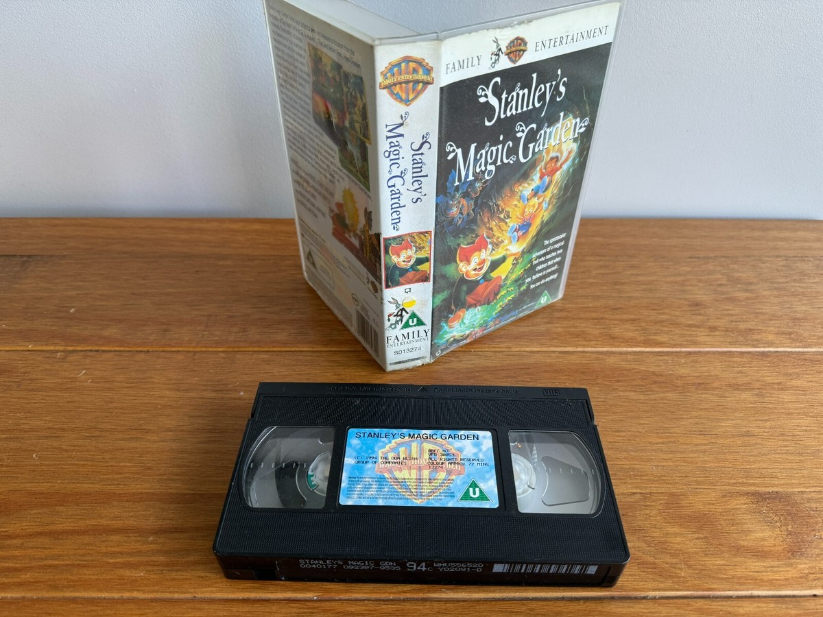(未使用･未開封品)Stanley&#39;s Magic Garden [VHS] Opening to Stanley's Magic Garden UK VHS (1996) - YouTube