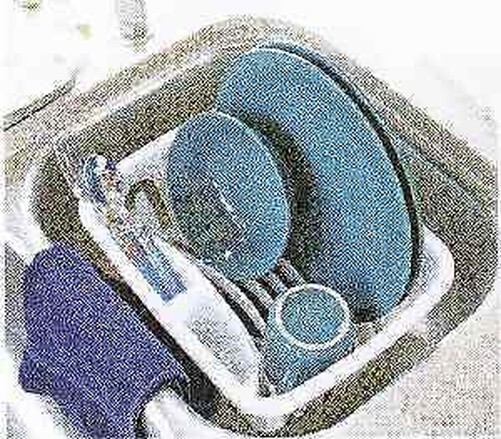 Mini Dish Drainer For RV Sinks