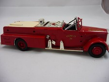 ERTL Diecast Boston, FD 1955 Ward LaFrance Fire Truck Bank 1:30 NIB B669