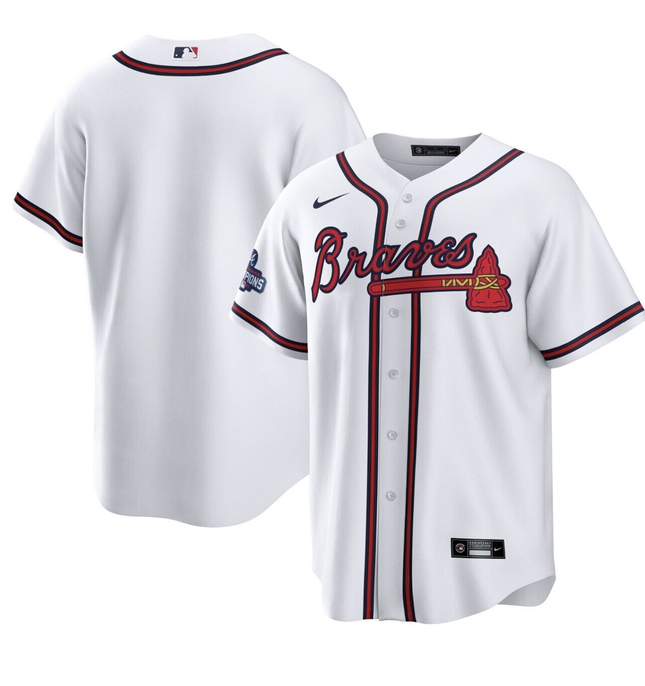 Atlanta Braves 2021 World Series Jersey Brand New with Tag Size XL