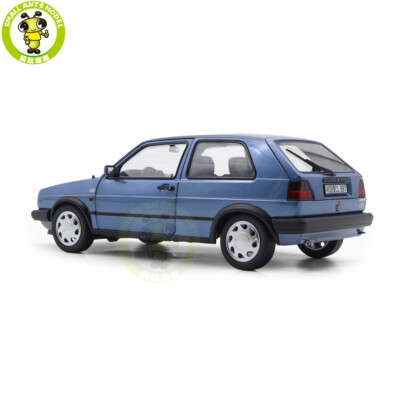 1/18 Norev 188562 VW Volkswagen Golf 1988 10 Million Blue Diecast