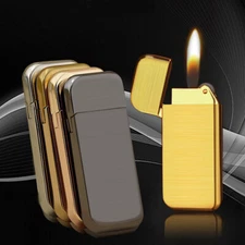 Inflatable Lighter Gas Lighter Metal Grinding Wheel Open Flame Pearl Lighters