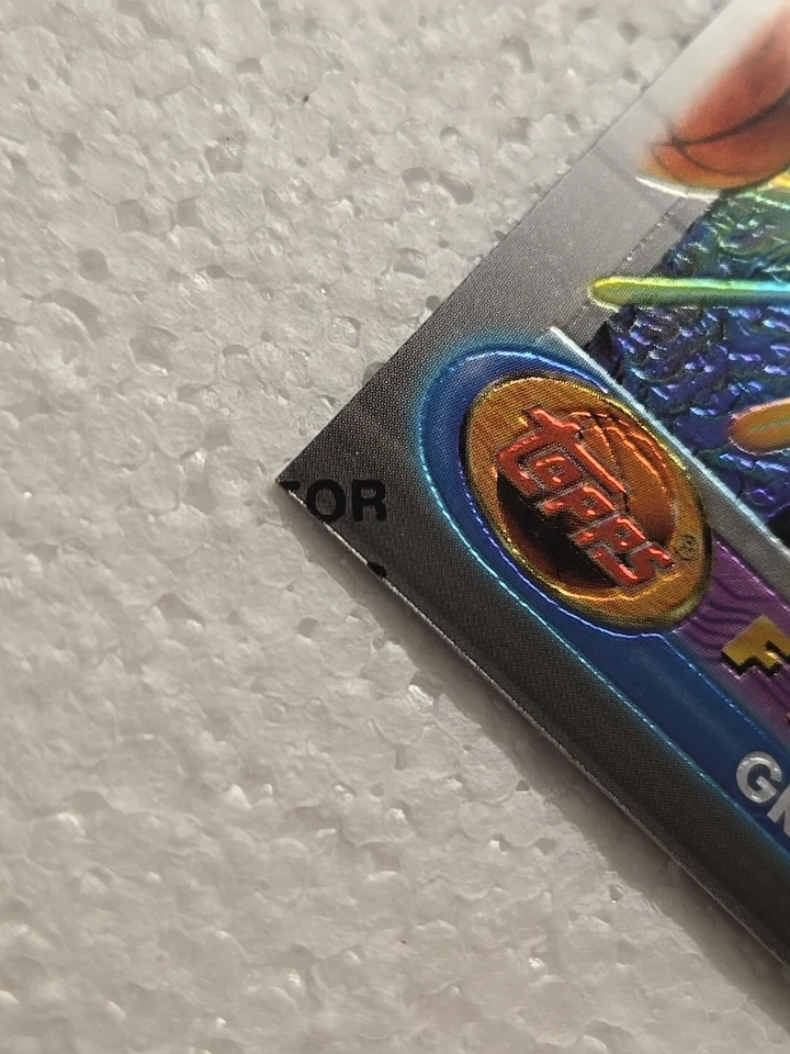 Tarjeta Topps Finest Grant Long #83 1994-95 rara, fabulosa Foto 2 de 4