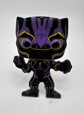 Funko Pop Marvel BlackLight PIN:  BLACK PANTHER Target Exclusive Loose