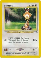 Pokemon Card - Neo Genesis 71/111 - SENTRET (common) - NM