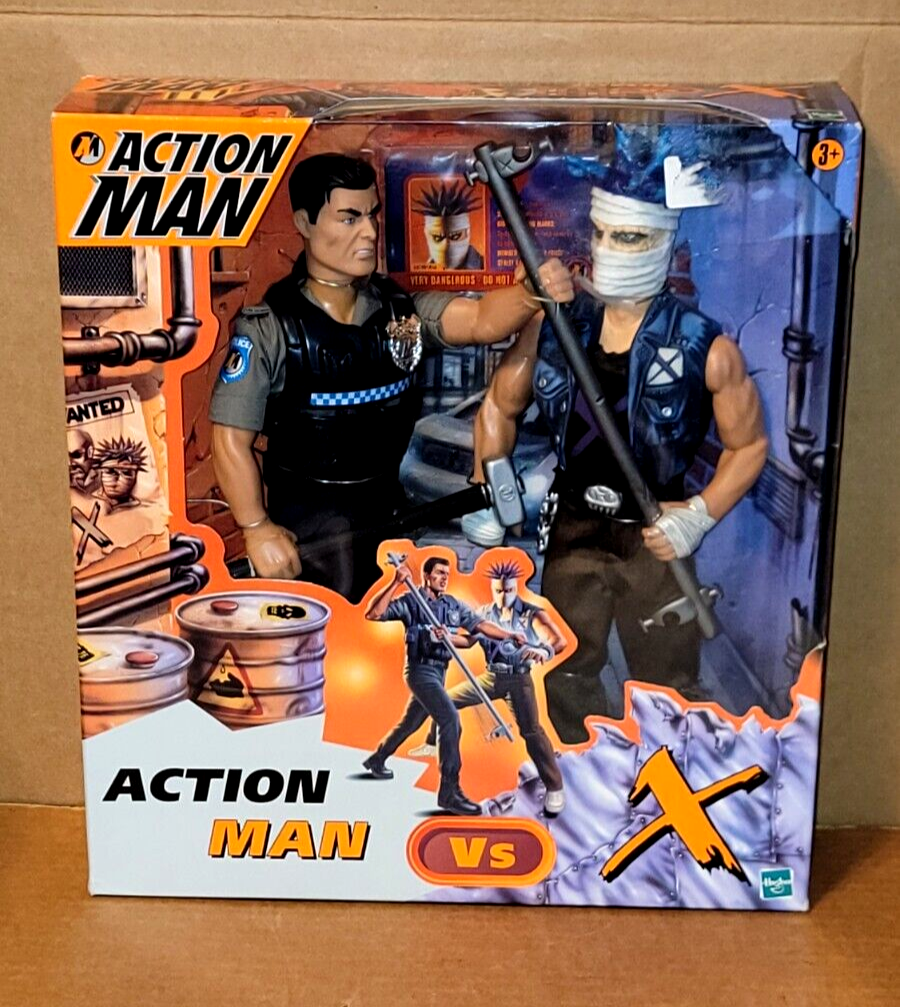 ACTION MAN VS X FIGURE SET HASBRO 1998 NEW | eBay